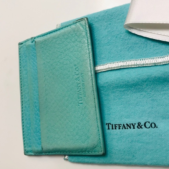 Tiffany Co Accessories Tiffany Co Leather Business Card Holder W 